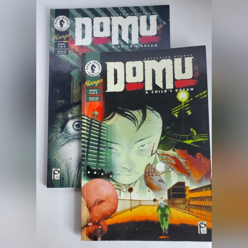 Domu a Child's Dream by Katsuhiro Otomo comic books 2 and 3